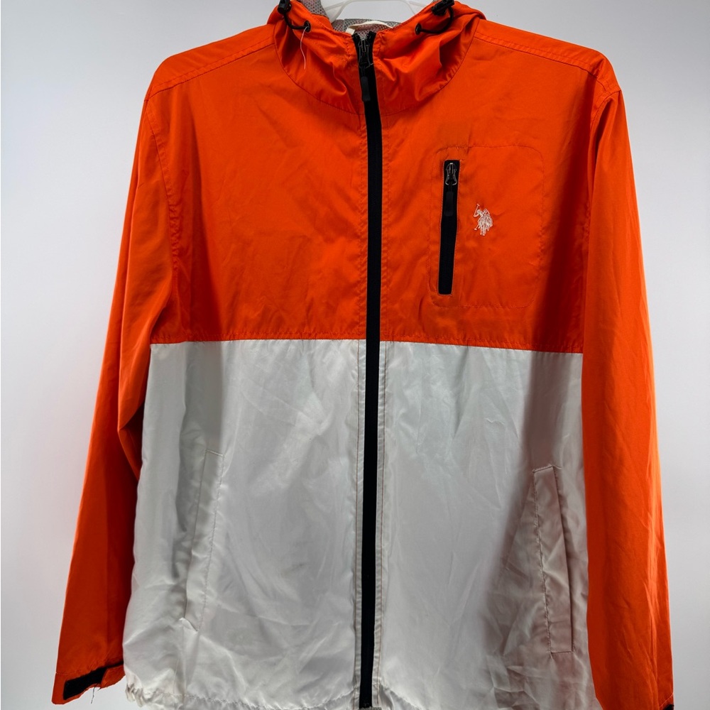 Orange and White Jacket